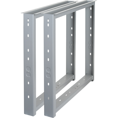 Workbench - Legs, Steel, 28" D x 32" H, Pair Fastek