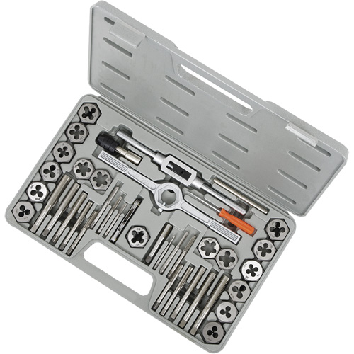 TD40H SAE HSS Tap & Alloy Die Set, 40 Pieces Fastek