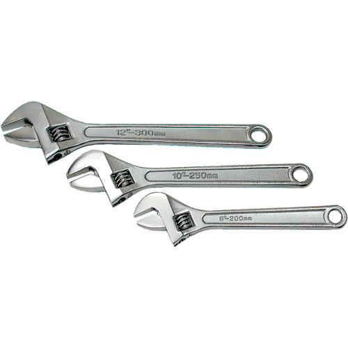 Adjustable Wrench, 8" L Fastek