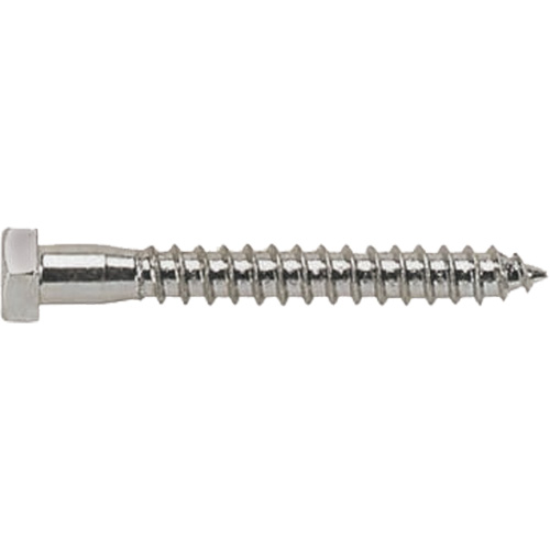 Lag Screw, 3/8" x 3" L, Plain Fastek