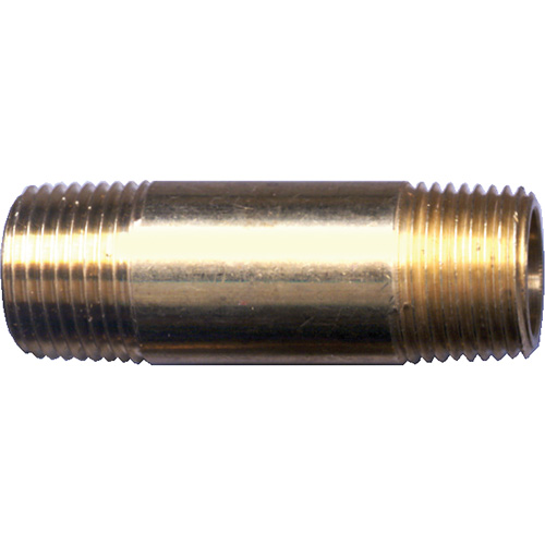 Mamelon long, Laiton, 1/4", NPT Fastek