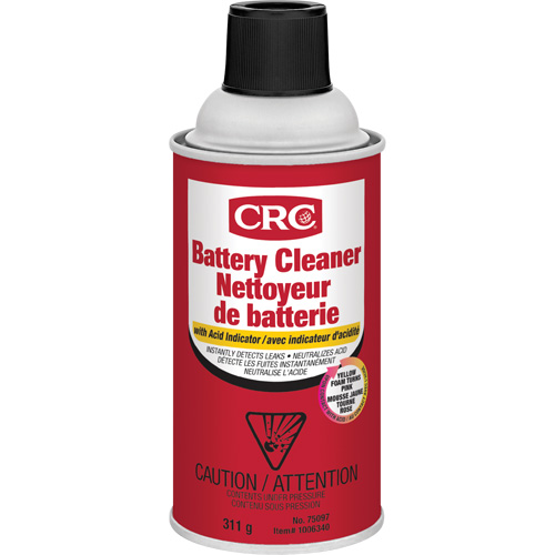 Battery Cleaner With Acid Indicator, Aerosol Can Fastek