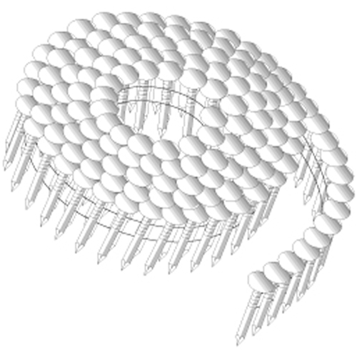 Clous &agrave; toiture en rouleaux, fil soud&eacute; Fastek