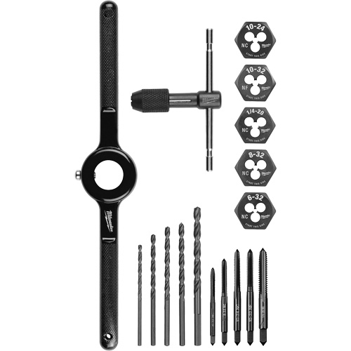 Tap and Die Set, 17 Pieces Fastek