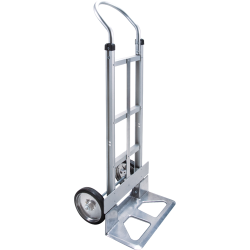 Knocked Down Hand Truck, Continuous Handle, Aluminum, 49-5/8" Height, 500 lbs. Capacity Fastek
