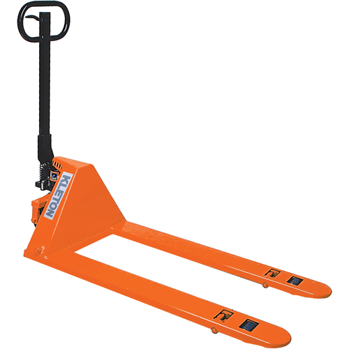 Low Profile Hydraulic Pallet Trucks, 48" L x 27" W, 3300 lbs. Cap. Fastek
