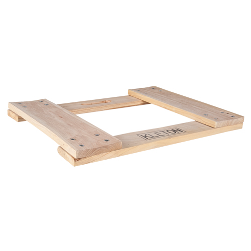 Hardwood Dolly Frame, Not Included Wheels, 900 lbs. Capacity, 18" W x 24" D x 1.5" H Fastek