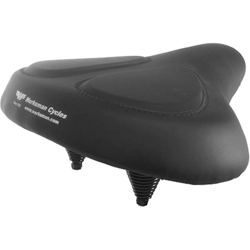 Extra-Wide Comfort Bicycle Seat Fastek