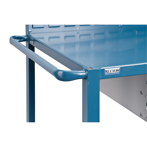 Mobile Service Cart, 2 Tiers, 24" W x 57" H x 40" D, 1200 lbs. Capacity Fastek