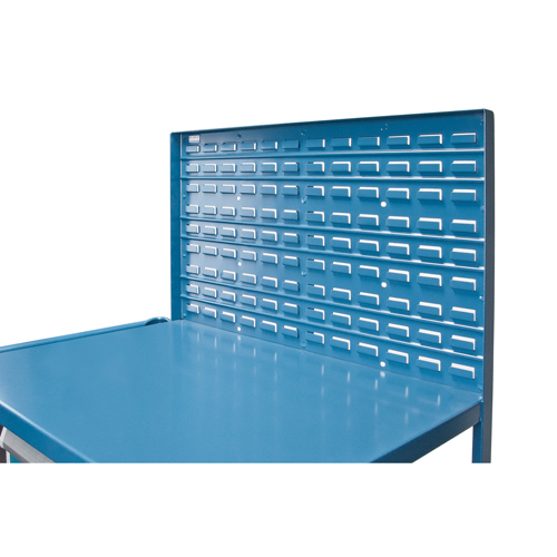 Mobile Service Cart, 2 Tiers, 24" W x 57" H x 40" D, 1200 lbs. Capacity Fastek