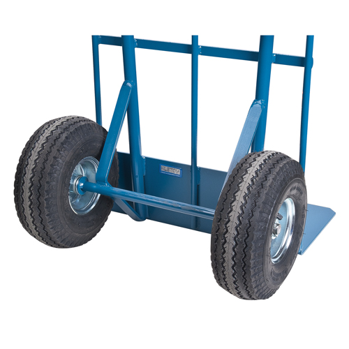 Load Retention Hand Truck, Dual Handle, Steel, 53" Height, 600 lbs. Capacity Fastek