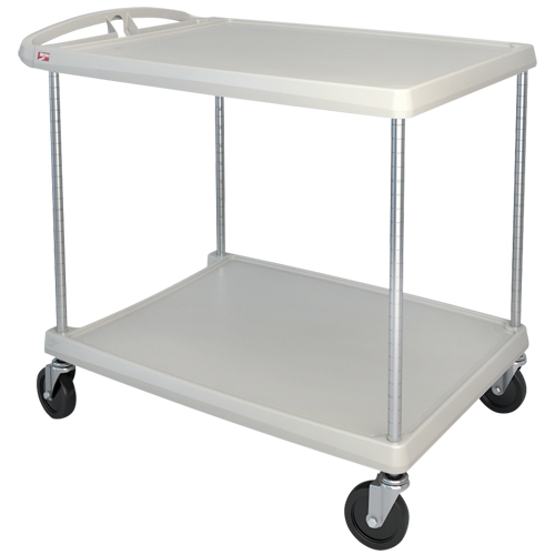 Chariot utilitaire myCart, 2 tiers, 26" x 36-7/8" x 36", Capacit&eacute; 400 lb Fastek
