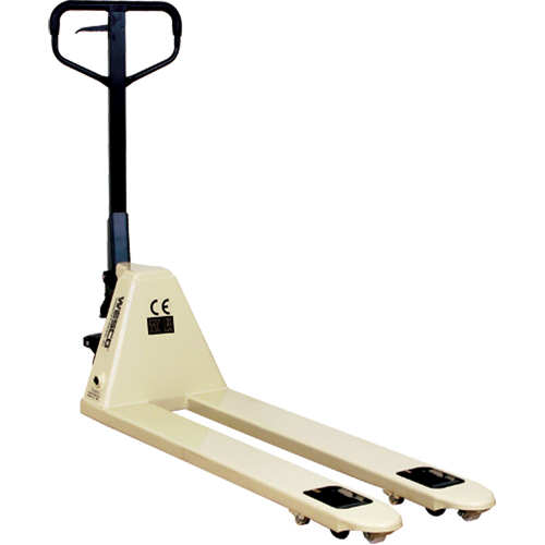 Narrow Aisle Pallet Trucks, Steel, 48" L x 18" W, 5500 lbs. Capacity Fastek