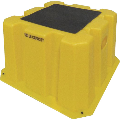 Escabeaux emboîtables industriels, 25" x 25" x Hauteur 14-3/4" Fastek