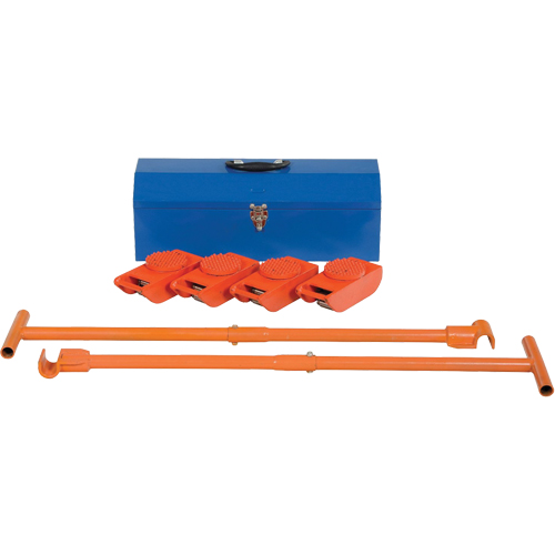 Machine Roller Kit, 1 tons Capacity Fastek