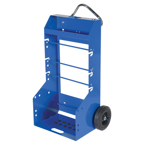 Portable Wire Reel Caddy, Steel, 4 Rod, 29" W x 47-5/16" H x 21-7/8" D, 300 lbs. Capacity Fastek