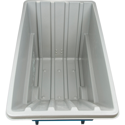 Tilt Truck, Polyethylene, 1.1 cu. yd., 1250 lbs. Load Capacity Fastek