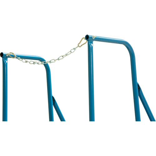 Trailer Access Rolling Ladder with Rails, 4 Steps, 22" Step Width, 37" Platform Height, Steel Fastek