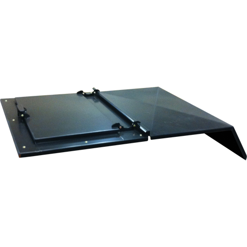 Steel Cover for Self-Dumping Hopper Fastek