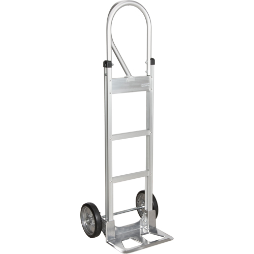 Knocked Down Hand Truck, P-Handle Handle, Aluminum, 52-1/8" Height, 500 lbs. Capacity Fastek