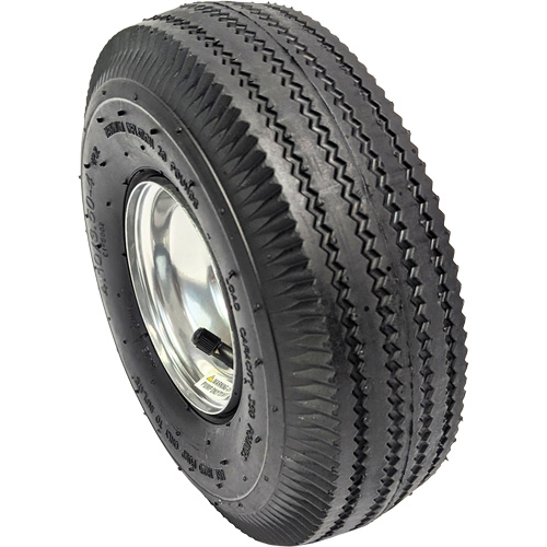 Replacement Pneumatic Tire for Hand Truck, 10" (254 mm), 350 lbs. Capacity Fastek