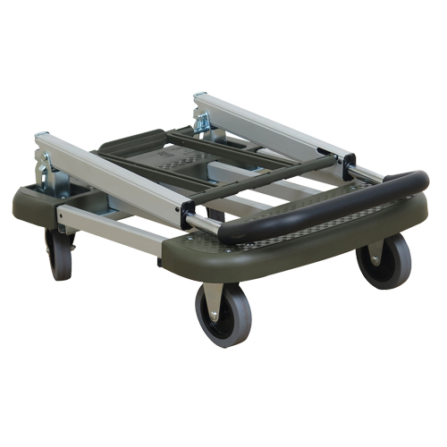 Telefolding Platform Truck, Aluminum, 330 lbs., 29-1/2" L x 17-1/2" W, 36-1/2" High Fastek
