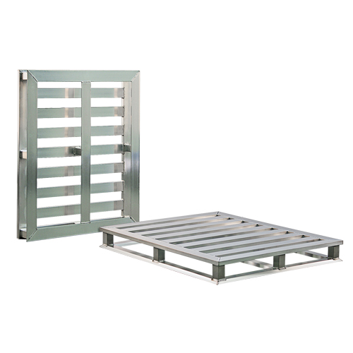 Aluminum 4-Way Tube Frame Pallet Fastek