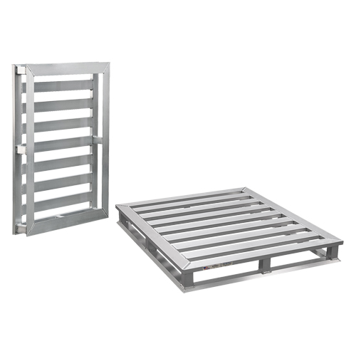 Aluminum 4-Way Tube Frame Pallet Fastek