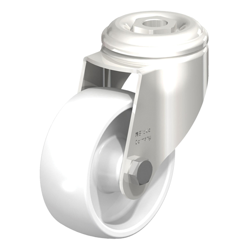 Stainless Steel Nylon Caster, Swivel, 3-1/8" (79.5 mm) Dia., 265 lbs. (120 kg.) Capacity Fastek