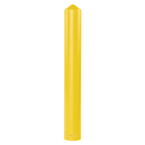 Enveloppe lisse pour butoir, 4" dia. x 56" l, Jaune Fastek