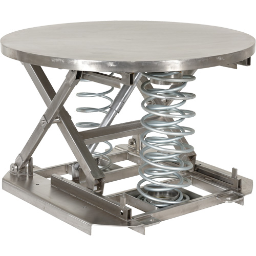 Table &eacute;l&eacute;vatrice de palettes, 43 5/8" lo x 43 5/8" la, Capacit&eacute; 4500 lb Fastek