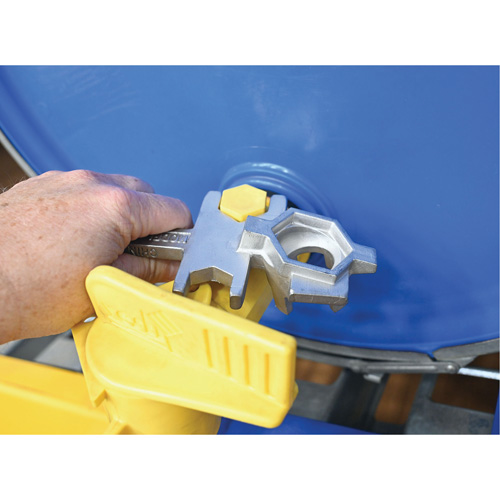 Drum Wrench, 3/4"/2" Opening, 9-1/2" Handle, Stainless Steel Fastek