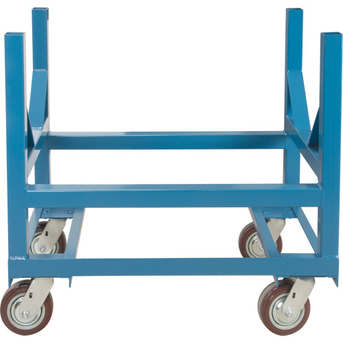Pipe & Bar Cradle Truck, 48" L x 24" W x 34" H, 2500 lbs. Capacity, Polyurethane Wheels Fastek
