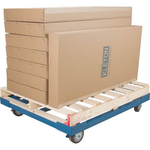 Pallet Dolly, 48.5" W x 43" D x 8" H, 3000 lbs. Capacity Fastek