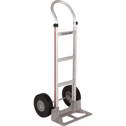 Knocked Down Hand Truck, Continuous Handle, Aluminum, 48" Height, 500 lbs. Capacity Fastek