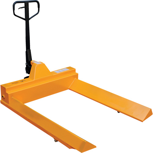 Roll Pallet Truck, Steel, 48" L x 7.5" W, 4000 lbs. Capacity Fastek