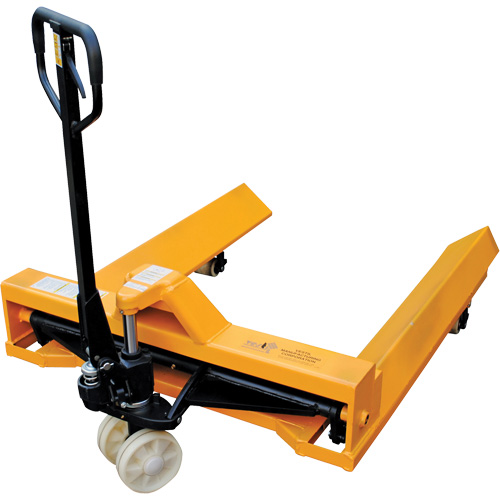 Roll Pallet Truck, Steel, 48" L x 7.5" W, 4000 lbs. Capacity Fastek