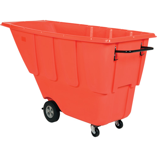 Tilt Truck, Polyethylene, 0.5 cu. yd., 450 lbs. Load Capacity Fastek