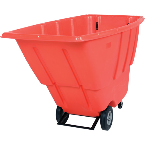 Tilt Truck, Polyethylene, 0.5 cu. yd., 450 lbs. Load Capacity Fastek