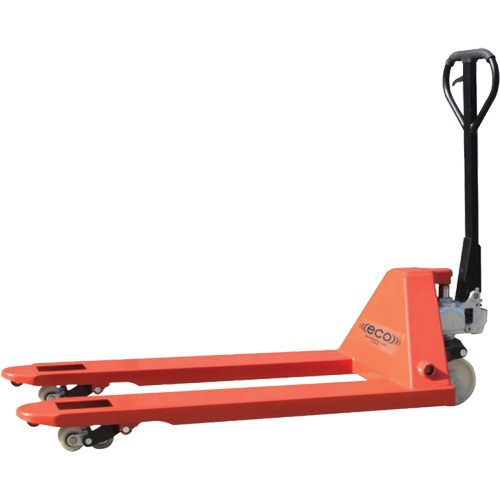 Eco Heavy-Duty Pallet Truck, Steel, 45" L x 21.6" W, 11000 lbs. Capacity Fastek