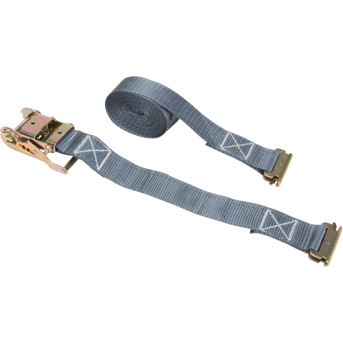 Ratchet Strap, E-Track System, 2" W x 16' L, 1333 lbs. (605 kg) Working Load Limit Fastek