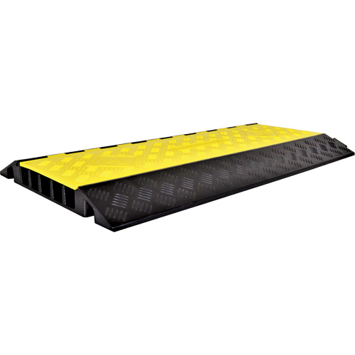Protecteur de c&acirc;ble droit robuste Powerhouse, 5 canaux, 36" lo x 19,75" la x 2,25" h Fastek