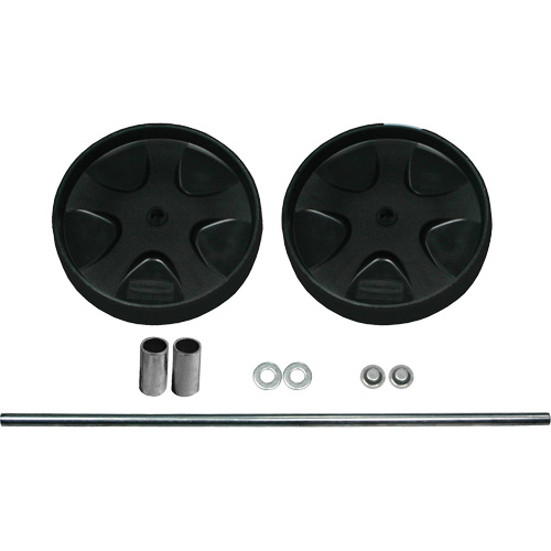 Janitor Cart Wheel & Axle Kit Fastek
