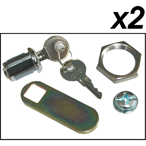Cleaning Cart Lock & Key Assembly Fastek