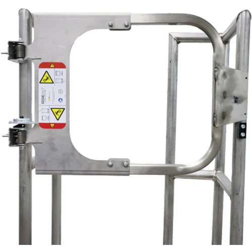 EdgeHalt&reg; Ladder Safety Gate, 20-7/8" H x 30"- 40" W Fastek