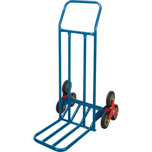 Stair Climbing Hand Truck, Steel Frame, 23-3/4" W x 45-5/8" H, 300 lbs. Capacity Fastek