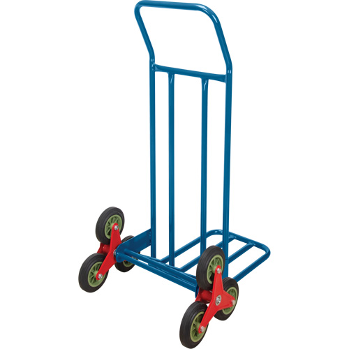 Stair Climbing Hand Truck, Steel Frame, 23-3/4" W x 45-5/8" H, 300 lbs. Capacity Fastek