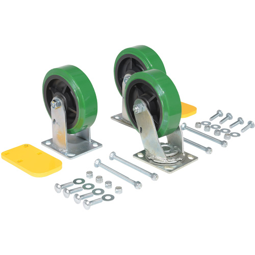H Series Self-Dumping Hopper Caster Kit Fastek