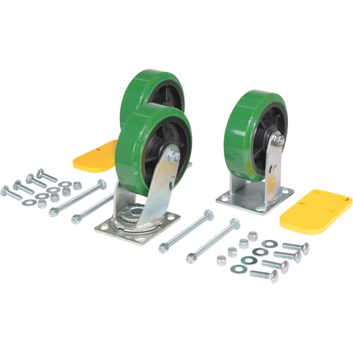 H Series Self-Dumping Hopper Caster Kit Fastek