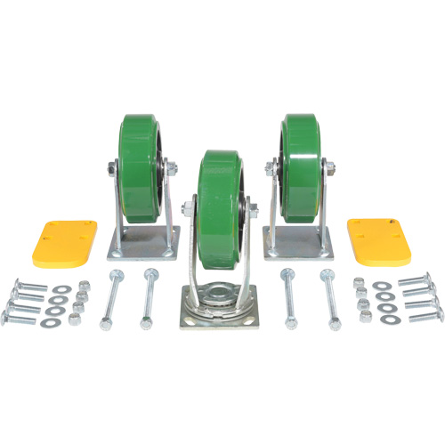 H Series Self-Dumping Hopper Caster Kit Fastek